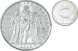 Frankreich 10 Euro Hercule, UNZ+, Silber -