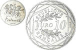 Frankreich 10 Euro Sempé Fraternité Printemps, SS+, Silber -