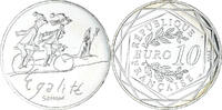 Frankreich 10 Euro Monnaie de Paris, Sempé Égalité Hiver, STGL -