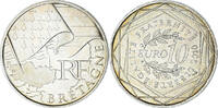 Frankreich 10 Euro Euros des régions, Monnaie de Paris, Bretagne, UNZ -