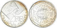 Frankreich 10 Euro Euros des régions, Paris, Franche-Comté, UNZ+ -