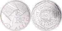 Frankreich 10 Euro Euros des régions, Monnaie de Paris, Alsace, STGL -