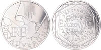Frankreich 10 Euro Euros des régions, Monnaie de Paris, Auvergne, STGL -