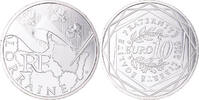 Frankreich 10 Euro Euros des régions, Monnaie de Paris, Lorraine, STGL -