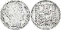 Frankreich 10 Francs 1934 Paris Münze, Turin, Paris, SS, Silber, KM:878