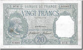 Frankreich 20 Francs Geldschein, 20 F 1916-1919 ''Bayard'', 1918-12-12 -