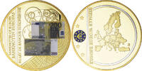 Frankreich Medaille Billet de Banque Européenne, 200 euros, STGL -