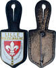 Frankreich Broche Lille Police Urbaine, Military, Good Quality, Bronze, 75.5 -