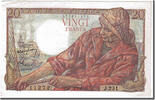 Frankreich 20 Francs Geldschein, 20 F 1942-1950 ''Pêcheur'' -