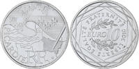 Frankreich 10 Euro Euros des régions, Paris, Picardie, UNZ+, Silber -