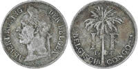 Belgisch-Kongo Franc Münze, SS, Kupfer-Nickel, KM:21 -