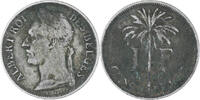 Belgisch-Kongo Franc Münze, S, Kupfer-Nickel, KM:20 -