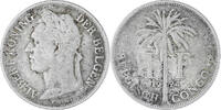 Belgisch-Kongo Franc Münze, S, Kupfer-Nickel, KM:21 -