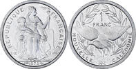 Neukaledonien Franc Münze, Paris, UNZ, Aluminium, KM:10 -