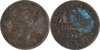 Frankreich 2 Centimes Münze, Dupuis, Paris, SS, Bronze, KM:841 -
