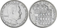 Monaco Franc Münze, Rainier III, UNZ, Nickel, KM:140, Gadoury:MC 150 -