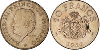 Monaco 10 Francs Münze, Rainier III, VZ, Copper-Nickel-Aluminum -