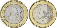 Monaco Euro Rainier III, Paris, UNZ, Bi-Metallic, Gadoury:MC178, KM:173 -