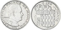 Monaco Franc Münze, Rainier III, UNZ, Nickel, KM:140, Gadoury:MC 150 -
