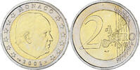 Monaco 2 Euro Rainier III, Paris, VZ, Bi-Metallic, Gadoury:MC179, KM:174 -