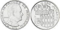 Monaco Franc Rainier III, VZ+, Nickel, KM:140, Gadoury:MC 150 -