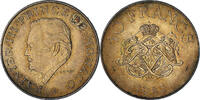 Monaco 10 Francs Rainier III, VZ, Copper-Nickel-Aluminum, KM:154 -