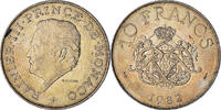 Monaco 10 Francs Rainier III, SS, Copper-Nickel-Aluminum, KM:154 -