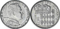 Monaco Franc Rainier III, UNZ, Nickel, KM:140, Gadoury:MC 150 -