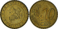 Monaco 10 Euro Cent Rainier III, Paris, VZ, Messing, Gadoury:MC175 -