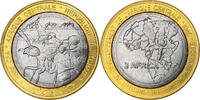 Chad 4500 CFA Francs-3 Africa Bi-Metallic, UNZ -