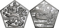Finnland 50 Markkaa Fantasy coinage, Silver plated copper-nickel, UNZ -