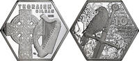 Ireland 10 Pounds Fantasy coinage, Silver Clad Copper-Nickel, UNZ -