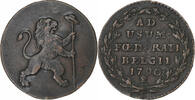 Austrian Netherlands 2 Liards, 2 Oorden AUSTRIAN NETHERLANDS, Brussels, Kupfer, SS, KM:45 -