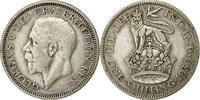 Großbritannien Shilling George V, Silber, SS, KM:833 -