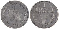 Madagascar Franc Münze, Paris, STGL, Stainless Steel, KM:E6 -