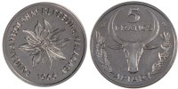 Madagascar Franc Münze, Paris, STGL, Stainless Steel, KM:8 -