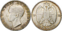Jugoslawien 20 Dinara Petar II, Silber, SS+, KM:23 -