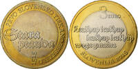 Slowenien 3 Euro Vantaa, Bi-Metallic, STGL -