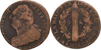 Frankreich 2 Sols 2 sols français, Strasbourg, Bronze, S -