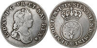 Frankreich 12 Sols, 1/10 ECU Louis XV, 1/10 Écu Vertugadin, Strasbourg -