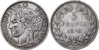 Frankreich 5 Francs Cérès, Bordeaux, Silber, SS, Gadoury:742, KM:818.1 -