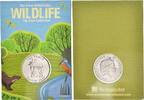 Guernsey 10 Pence Münze, Fallow Deer, FDC, STGL, Acier plaqué nickel -