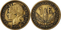 Kamerun Franc Münze, Paris, SS, Aluminum-Bronze, KM:2 -