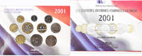 Frankreich Set 10 Monnaies. Münze, Monnaie de Paris, BU, STGL, (No -