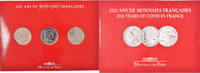 Frankreich Coffret 3x 5 Francs Monnaie de Paris, 2000 Ans de Monnaies -