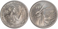 Zentralafrikanische Staaten 500 Francs Münze, Paris, STGL, Nickel -