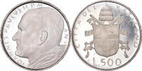 Vatikanstadt 500 Lire 1979 Münze, John Paul II, FDC, STGL, Silber, KM:148