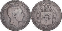 Spanien 10 Centimos Münze, Alfonso XII, Barcelona, S, Bronze, KM:675 -
