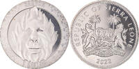 Sierra Leone Dollar Münze, Baboon, UNZ, Cupronickel -