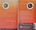 Australien 20 Cents Münze, Footprints, SET.BU, STGL, Cupronickel -